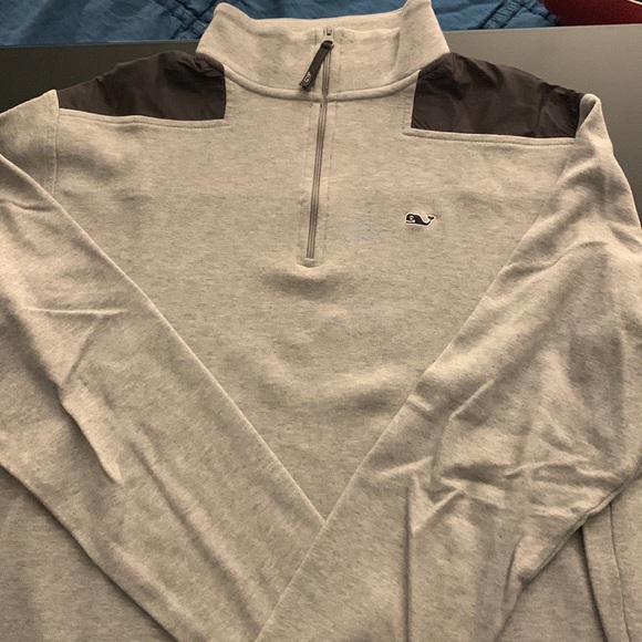 Men’s | Vineyard Vines | 1/4 zip Gray | Size XS - Picture 2 of 3